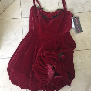 Vintage Betsey Johnson Velvet Dress